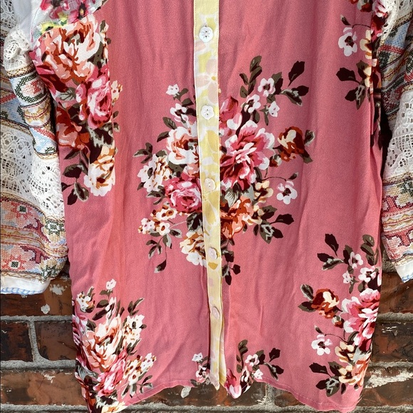 John Mark Boho peasant top - Picture 6 of 12